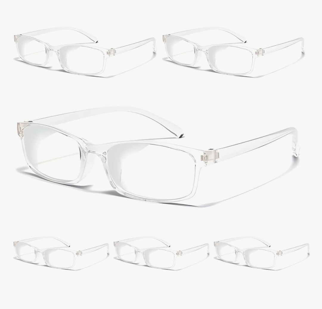 Gaoye Multi Pack Reading Glasses - Blue Light Blocking Lenses, TR90 Frames, UV400 - Eyeglasses with Clear Vision