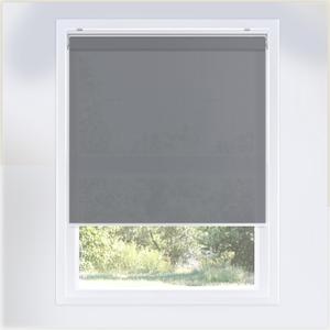 CHICOLOGY Cordless Roller Shades for Windows, Pull Down Window Blinds, Easy Install with Hardware, UV Protection, Privacy & Light Control, Modern Window Treatment for Home, Urban Grey, 40" W x 72" H