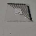 Tomorotec Foldable Stainless Steel Triangle Roll-Up Dish Drying Rack for Small Sink Corners - Over-The-Sink Multipurpose Kitchen Drainer, Rustproof Organizer, Trivet and Shelf - Space-Saving (Black)