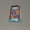 Case for iPhone 17 Pro - Slim Fit Anti-Scratch Phone Case for Girl Women - Collage Bloom Flower Vintage Disco (Frosted)