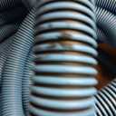 Heavy-Duty Manual Pool Vacuum Hose, 50 Ft x 1-1/2, Kink-Free Swivel Cuff, Professional Grade Spiral-Wound Design, UV & Chemical Resistant for Inground & Above Ground Pools, Made in USA