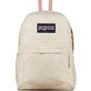 JanSport SuperBreak Plus Backpack with Padded 15-inch Laptop Sleeve and Integrated Bottle Pocket - Spacious and Durable Daypack for Work and Travel - Rows Of Bows