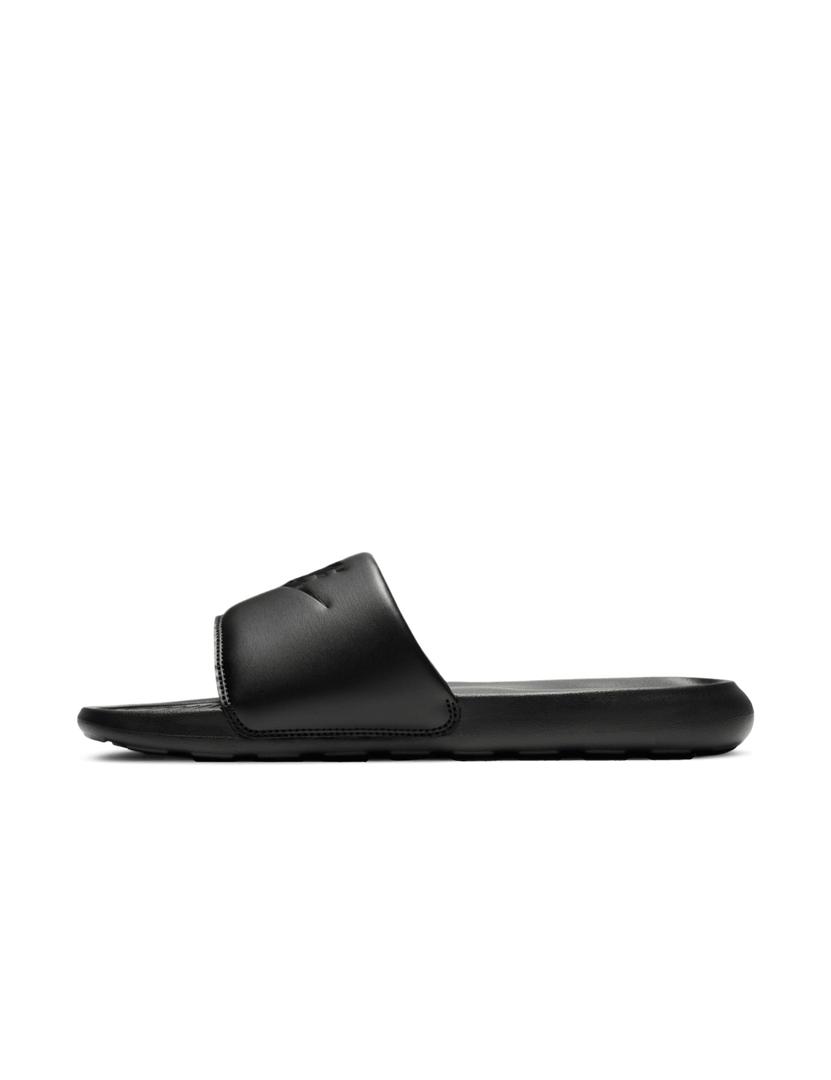 Nike Men's Victori One Slides, Black/Black-Black, 15