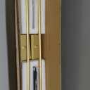 Gold Wall Sconces Set of Two Hardwired, Dimmable 5CCT LED Bathroom Light Fixtures Over Mirror, 360 Full Lighting 23 inch Vanity Light Bar Modern Wall Sconce for Bathroom Bedroom Living Room