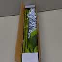 Yastouay 4 Pcs Real Touch Hydrangea Artificial Flowers, 21" Blue Full Faux Hydrangea Flowers Latex Fake Flowers for Home Decor Party Floral Arrangements Wedding Bouquets Centerpieces Outdoor Decor