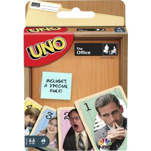 Mattel Games UNO The Office Card Game for Teens, Adults, Families & Parties with Special Rule for 2 to 10 Players