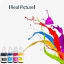 GI-20 GI20 GI-10 GI10 Refill Ink Bottles Compatible for PIXMA G5020 G6020 G7020 GM2010 GM4010 G5010 G6010 G7010 Printers (4-Pack)