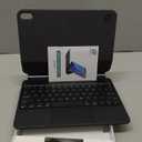 Jibrealg Keyboard Case for iPad 11th (A16, 2025) & iPad 10th Generation, Ultra-Slim Magic Keyboard with Multi-Touch Trackpad, 7 Colors Backlight, Smart Keyboard for iPadA16, Black