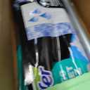 Swiffer Hair Magnet Deluxe Starter Kit with Collapsible Pole, 9 Hair Magnet Dry Cloths, 2 Bonus Mop & Go Wet Cloths