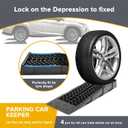 Magisale Low Profile Plastic Car Service Ramps 3 Ton Heavy Duty Truck Vehicle Ramps for Oil Changes& Maintenance- 2 Pack