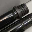 LETSTRY 5FT Flag Pole for Outside House with Adjustable Bracket, Upgrade Stainless Steel Tangle Free Flagpole, Heavy Duty House Flagpole for 3x5 Flags for Residential, Outdoor or Porch, Black