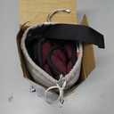 Travel Pillows for Airplanes, Airplane Pillow for Long Flight, Airplane Head Strap with Sleep Eye Mask, 360° Support Headrest for Car Road Trip, Stop Bobblehead Travel Essentials, Red