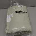 Bedsure Boho Quilt Queen Size - Lightweight Bedspread Queen Size with Geometric Stitched Pattern, Sage Green Farmhouse Soft Bedding Set Coverlet with 2 Pillow Shams for All Seasons, 90x96 inches