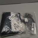 PLULON 1920s Dresses for Women, Sequin Fringed Gatsby Flapper Cocktail Dresses with 20s Accessories Set, Roaring 20s Costumes (X-Large, Black)