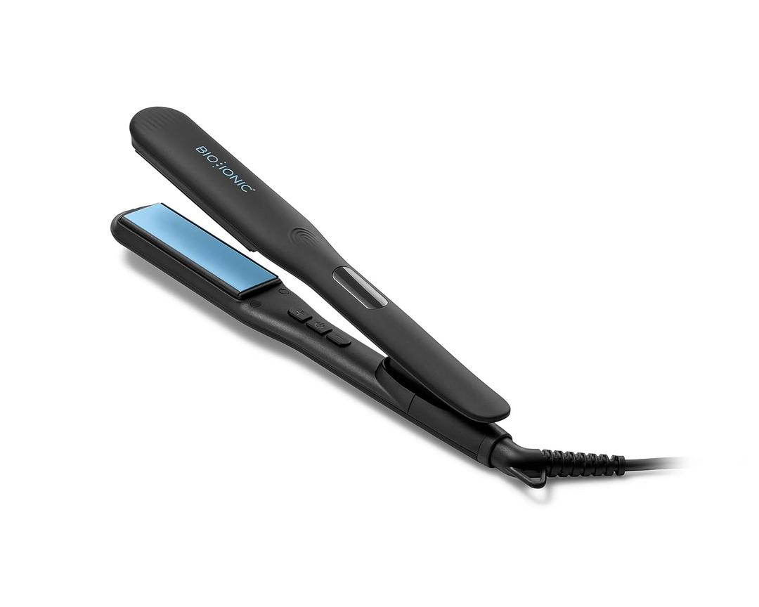 Bio Ionic OnePass 1 Nano Ceramic Straightening Iron - Black"