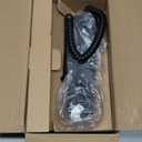 AT&T CL84307 Dect 6.0 Expandable Corded/Cordless Phone with Smart Call Blocker, Silver/Black with 3 Handsets