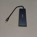 KOZYC USB C Docking Station Dual Monitor, 8-in-1 USBC Hub with 2 HDMI Ports, USB-C 3.0, 2xUSB-A 3.0, SD/TF, 100W PD, Compatible with HP, Dell