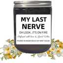 Home Scented Candles, Natural Soy Wax Amber Jar Candles, Relaxing Fun Unique Gift for Friends, Mom, Coworkers for Birthday, Christmas, Home Relaxation Gift Set for Men and Women. (Multicolor-9222)