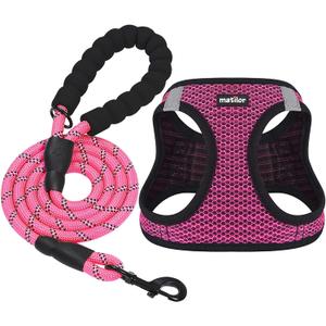 Dog Harness Step-in Breathable Puppy Cat Dog Vest Harnesses for XSmall Dogs