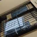 Amazon Basics 3-Shelf Adjustable Heavy Duty Steel Wire Rack Storage Shelving Organizer with Storage Space, Versatility and Ease of Use for Kitchen, Garage, 23.2" L x 13.4" W x 30" H, Black