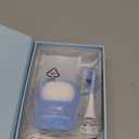 RexCodar Ultrasonic Kid's U-Shaped Electric Toothbrush, IPX7 Waterproof, Five Cleaning Modes, 60S Smart Reminder (Navy Blue, Ages 6-12)