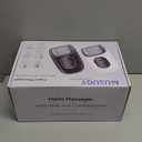 Musugy Hand Massager with Heat and Compression : Full-Hand and Wrist Coverage with Touchscreen & Palm Roller  Designed for Daily Comfort at Home, Office, or Travel (White)