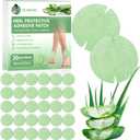 30PCS Patented Aloe Vera Cracked Heel Treatment Patches, Cracked Heel Repair Bandage (Round)