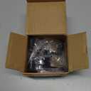 FREE FISHER Ice Fishing Reels 3.2:1 Gear Ratio Ultra Smooth 3+1Ball Bearings Strength CNC-machined Aluminum Inline Ice Fishing Reel Black Left Hand Retrieve