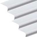 Retisee 4 Pcs 24 Inch Under Cabinet Light Cover Replacement Lens,Curved