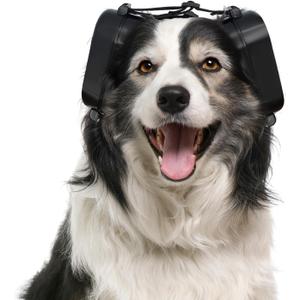 Dog Ear Muffs,Dog Ear Muffs Noise Protection,Noise Cancelling Headphones for Dogs, Ear & Hearing Protection for Thunder, Hunting, Tourism(Black)