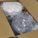 EHEYCIGA Orthopedic Dog Beds for Extra Large Dogs, Waterproof Memory Foam XXL Pet Bed with Sides, Non-Slip Bottom and Egg-Crate Foam Big Dog Couch Bed with Washable Removable Cover, Dark Grey