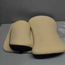 Car Seat Cushion with Neck Pillow & Lumbar Support Back Sciatica Tailbone Pain Relief Car Pillows Ergonomic Memory Foam Back Support for Driving Seat Office Chair Wheelchair 3 Pcs Beige