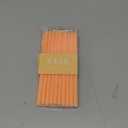 20 Count Tall Skinny Peach Solid Birthday Cake Candles for Birthday Wedding Party Cakes Decorations