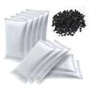 YouniDint 10 Pack Shoe Deodorizer,Activated Charcoal Odor Absorber,Reusable Odor Eliminator for Shoes,Gym Bags,Pet,50g/Pack