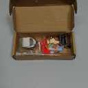 Portable Mini Tin Box 12-Well Empty Watercolor Palette Paint Mixing Tray is a Small Storage Travel Kit with Magnetic Clip and Oil Pot,Making it Perfect for Outdoor Sketching and DIY Painting.Cats