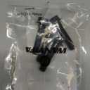 Titanium Bolt M7 10 15 20 25 30 35 40 45 50mm Hex Small Flange Head for Motorcycle Modification Pack of 4 (Black, M7x30mm)