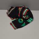 Xmas Women Knit Santa Printed Sweaters Ugly Christmas Long Sleeve Winter Loose Cardigan Black XXL