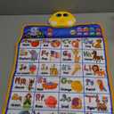 Electronic Alphabet Wall Chart, Talking ABC, 123s, Music Poster, Kids Learning Toys for Toddlers 1-3, Interactive Educational Toddler Toy, Birthday Gifts for Age 1 2 3 4 5 Year Old Boys Girls - Blue