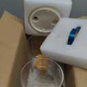 1.2 Gallon Glass Drink Dispenser For Parties, Beverage Dispenser With Bamboo Wood Stand And Stainless Steel Spigot, Countertop Water Dispenser, Lemonade Dispenser For Wedding, Picnic (2PACK)