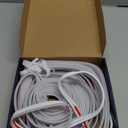 Neon Rope Lights, 50FT RGB LED Strip Lights, Waterproof IP67 LED Lights for Bedroom, DIY Design, Music Sync, 44 Key Remote Control, Multiple Modes for Bedroom, Holiday Decoration