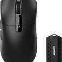 G59 Wireless Gaming Mouse, PAW3950 Sensor, 30,000 DPI, 8000Hz Polling Rate, Programmable Buttons, RGB 68g Tri-Mode Lightweight Esports Mouse for PC/Laptop/Mac