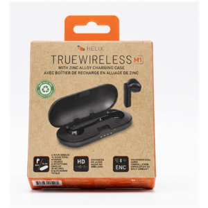Helix True Wireless With Zinc Alloy Charging Case