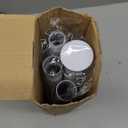 Spring Tension Curtain Rod 32-76 inch, Adjustable Expandable Tension Curtain Rod No Drilling, Tension rods for Window Doorway Kitchen Curtain, White