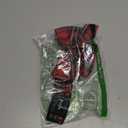 ADOGGYGO Christmas Dog Collar with Bow, Adjustable Cotton Red Plaid Bowtie Dog Christmas Collars for Small Medium Large Dogs Pets (Medium, Xmas)