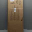 Ekena Millwork Lifetime Vinyl LP2S14X05100BL Standard Two Equal Panel Vinyls, Raised Panel Vinyl Shutters, w/Installation Shutter-Lok's & Matching Screws (Per Pair), 14.75"W x 51"H, Black