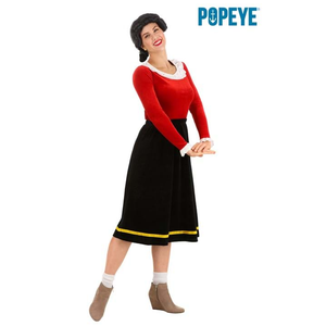 Clarisbelle Arvilhill Men's 7 Pcs Popeye Costumes Halloween Deluxe Full Set Sailor Outfits (S-3XL)