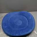 Swivel Seat Cushion with 360 Rotating, Active Seat Cushion Relieves Pressure on Waist to Turn (Blue, 19.7"x19.7")