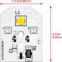 6PCS WR55X11132 Refrigerator Light Replacement Led Without Covers, WR55X25754 Compatible with GE LED Refrigerator Light Bulb Replace WR55x30602 WR55x26486 EAP12172918 AP6261806