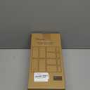 Criusia 12 Pack Large Clear Plastic Drawer Organizer Trays | MULTI-USE Acrylic Drawer Storage for Kitchen, Bathroom, Makeup, Office, School, Undies | College Dorm Room, Home Apartment Essentials