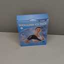 Shoulder Ice Pack Wrap, Reusable Hot and Cold Therapy Compression Wrap for Rotator Cuff, Arm, and Shoulder Periarthritis Pain Relief, Fatigue Reduction,Post-Surgical Rehabilitation (Large Black)